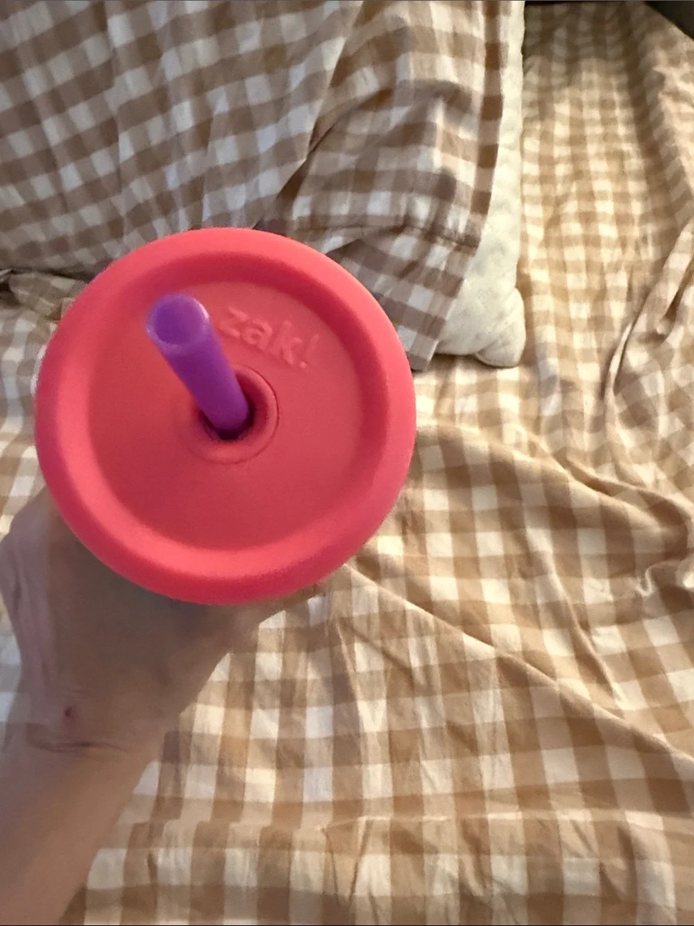 Zak! Sanrio Hello Kitty Purple Halloween Tumbler with Straw